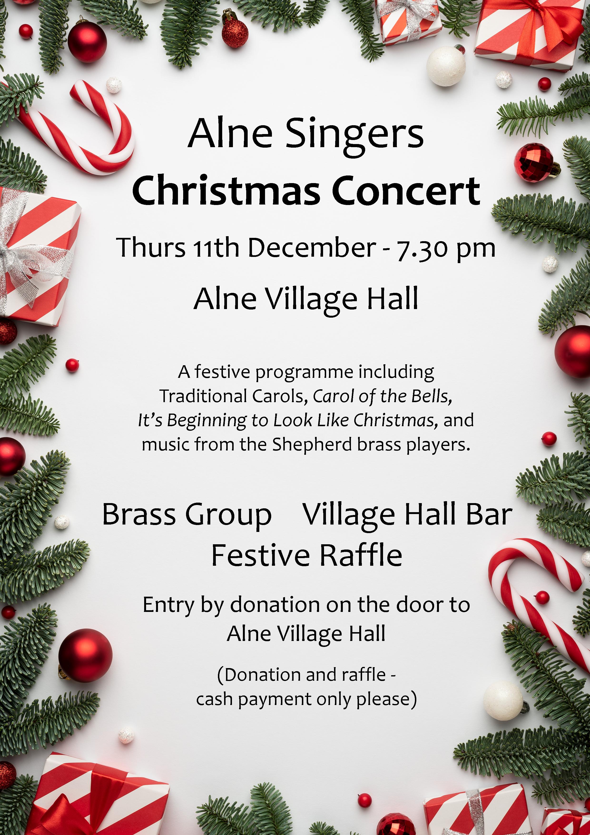 Alne Singers Christmas 25